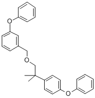 CAS 登录号：80853-79-8， 3-苯氧基苄基 2-(4-苯氧基苯基)-2-甲基丙基醚