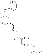 CAS#: 80874-15-3, 1-((2-(4-(1-Methylpropoxy)Phenyl)-2-Methylpropoxy)Methyl)-3-Phenoxybenzene
