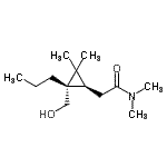 CAS#: 809237-24-9, 2-[(1R,2S)-2-(Hydroxymethyl)-3,3-dimethyl-2-propylcyclopropyl]-N,N-dimethylacetamide