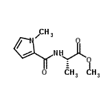 CAS#: 809239-31-4, Methyl N-[(1-methyl-1H-pyrrol-2-yl)carbonyl]-L-alaninate
