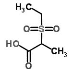 CAS 登录号：809279-05-8， 2-(乙基磺酰基)丙酸