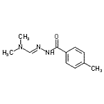 CAS 登录号：809279-14-9， N,N-二甲基-N'-(4-甲基苯甲酰)亚肼基甲酰胺