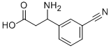 CAS 登录号：80971-96-6， DL-3-氨基-3-(3-氰基-苯基)-丙酸