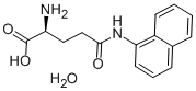 CAS 登录号：81012-91-1， N-(gamma-L-谷氨酰)-alpha-萘酰胺单水合物