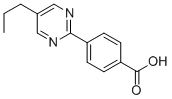CAS 登录号：81033-50-3， 4-(5-丙基-2-嘧啶基)-苯甲酸