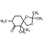 CAS#: 810682-18-9, (5S)-2,2,6,6,8-Pentamethyl-1,3-dioxaspiro[4.5]decan-7-one