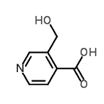 CAS 登录号：81113-13-5， 3-(羟基甲基)异烟酸