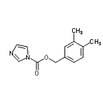 CAS 登录号：811448-13-2， 3,4-二甲基苄基1H-咪唑-1-羧酸酯