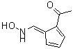 CAS 登录号：81158-09-0， 1-{(5E)-5-[(羟基氨基)亚甲基]-1,3-环戊二烯-1-基}乙酮