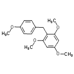 CAS 登录号：811784-17-5， 1,3,5-三甲氧基-2-(4-甲氧基苄基)苯