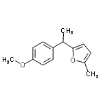 CAS#: 811784-21-1, 2-[1-(4-Methoxyphenyl)ethyl]-5-methylfuran