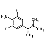 CAS 登录号：811799-72-1， 4-[(1R)-1-(二甲基氨基)乙基]-2,6-二氟苯胺