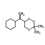 CAS 登录号：811805-46-6， 6-(1-环己基乙烯基)-3,3-二甲基-1,2,4-三氧杂环己烷