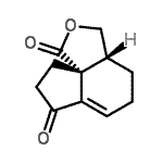 CAS#: 811810-22-7, (3aR,9aR)-4,5,9,9a-Tetrahydro-1H-indeno[3a,4-c]furan-3,6(8H)-dione