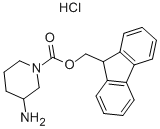 CAS 登录号：811841-86-8， 3-氨基-1-N-芴甲氧羰基-哌啶盐酸盐