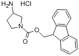 CAS 登录号：811841-92-6， 3-氨基-1-N-芴甲氧羰基-吡咯烷盐酸盐