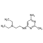 CAS 登录号：811868-32-3， N-[2-(二乙基氨基)乙基]-2-甲基-4,6-嘧啶二胺