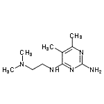 CAS#: 811945-79-6, N<sup>4</sup>-[2-(Dimethylamino)ethyl]-5,6-dimethyl-2,4-pyrimidinediamine