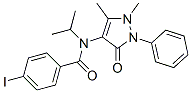 CAS#: 81217-11-0, N-(1,5-Dimethyl-3-Oxo-2-Phenyl-Pyrazol-4-Yl)-4-Iodo-N-Propan-2-Yl-Benzamide