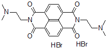 CAS#: 81254-00-4, 2,7-Bis(2-(Dimethylamino)Ethyl)Benzo(lmn)(3,8)Phenanthroline-1,3,6,8(2 H,7H)-Tetrone Dihydrobromide