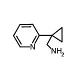CAS#: 812640-83-8, 1-[1-(2-Pyridinyl)cyclopropyl]methanamine