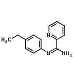 CAS 登录号：812692-65-2， N-(4-乙基苯基)-2-吡啶甲脒