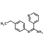 CAS#: 812692-67-4, N-(4-Ethylphenyl)-3-pyridinecarboximidamide