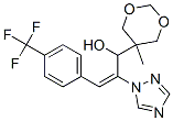 CAS 登录号：81304-51-0， (E)-1-(5-甲基-1,3-二恶烷-5-基)-2-(1,2,4-三唑-1-基)-3-[4-(三氟甲基)苯基]丙-2-烯-1-醇