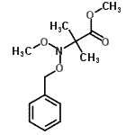CAS#: 81308-36-3, Methyl N-(benzyloxy)-N-methoxy-2-methylalaninate