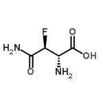 CAS#: 81370-25-4, (3S)-3-Fluoro-D-asparagine
