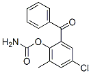 CAS 登录号：81393-21-7， (2-苯甲酰基-4-氯-6-甲基-苯基) 氨基甲酸酯