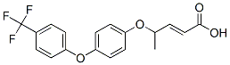 CAS#: 81416-44-6, (E)-(+-)-4-(4-(4-(Trifluoromethyl)Phenoxy)Phenoxy)-2-Pentenoic Acid