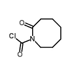 CAS 登录号：81428-95-7， 2-氧代-1-氮杂环辛烷e羰基氯化物