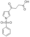 CAS#: 81454-02-6, 4-Oxo-4-[1-(Phenylsulfonyl)-1H-Pyrrol-3-Yl]Butanoic Acid