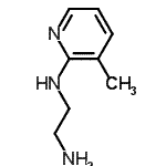 CAS 登录号：81528-65-6， N-(3-甲基-2-吡啶基)-1,2-乙二胺