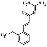 CAS#: 815585-26-3, (2E)-N-(Diaminomethylene)-3-(2-ethylphenyl)acrylamide