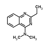 CAS#: 815590-77-3, 2-Ethyl-N,N-dimethyl-4-quinazolinamine