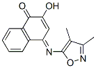 CAS 登录号：81620-91-9， 2-羟基-N-(3,4-二甲基-5-异恶唑基)-1,4-萘醌亚胺