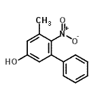 CAS#: 816423-25-3, 5-Methyl-6-nitro-3-biphenylol