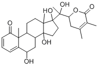 CAS 登录号：81644-34-0， 睡茄灯笼草素 C