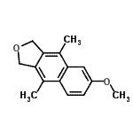 CAS#: 816463-34-0, 6-Methoxy-4,9-dimethyl-1,3-dihydronaphtho[2,3-c]furan