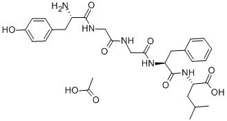 CAS 登录号：81678-16-2， 亮氨酸脑啡肽乙酸盐