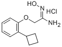 CAS 登录号：81721-03-1， 2-(2-环丁基苯氧基)-N-羟基乙脒单盐酸盐