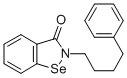 CAS 登录号：81744-14-1， 2-(4-苯基丁基)-1,2-苯并硒唑-3-酮