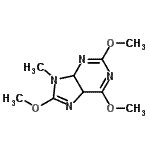 CAS#: 817631-49-5, 2,6,8-Trimethoxy-9-methyl-5,9-dihydro-4H-purine