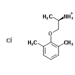 CAS 登录号：81771-86-0， (2R)-1-(2,6-二甲基苯氧基)-2-丙氯化铵