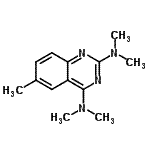 CAS#: 819082-09-2, N,N,N',N',6-Pentamethyl-2,4-quinazolinediamine