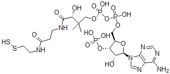 CAS 登录号：81918-99-2， 辅酶 A 过硫化物