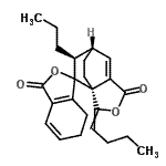CAS#: 81957-73-5, (1'S,7'S,8'S)-2'-Butylidene-8'-propyl-6,7-dihydro-3H,4'H-spiro[2-benzofuran-1,9'-[3]oxatricyclo[5.2.2.0<sup>1,5</sup>]undec[5]ene]-3,4'-dione