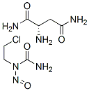 CAS 登录号：81965-31-3， N-氯乙基亚硝基脲天冬氨双酰胺